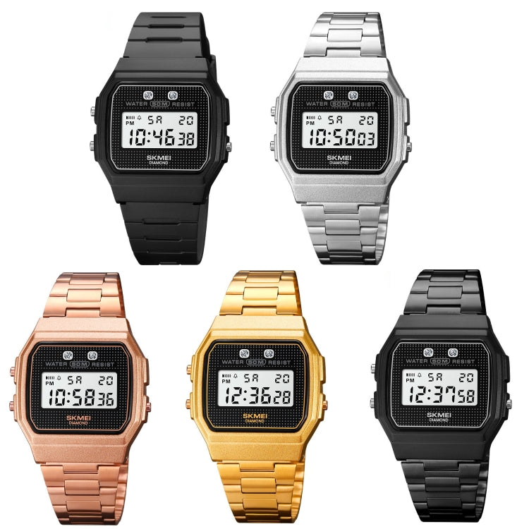 skmei-1952-resin-mirror-abs-case-waterproof-electronic-watchrose-gold-steel-belt