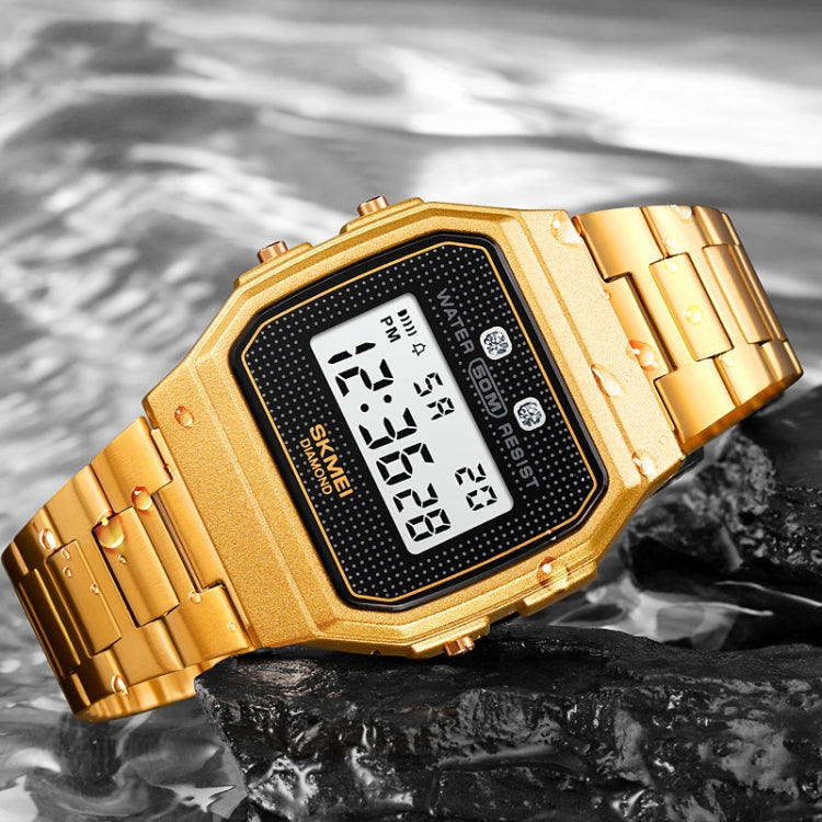 skmei-1952-resin-mirror-abs-case-waterproof-electronic-watchrose-gold-steel-belt