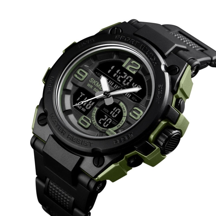 skmei-1452-outdoor-sports-electronic-watch-multifunctional-waterproof-watcharmygreen