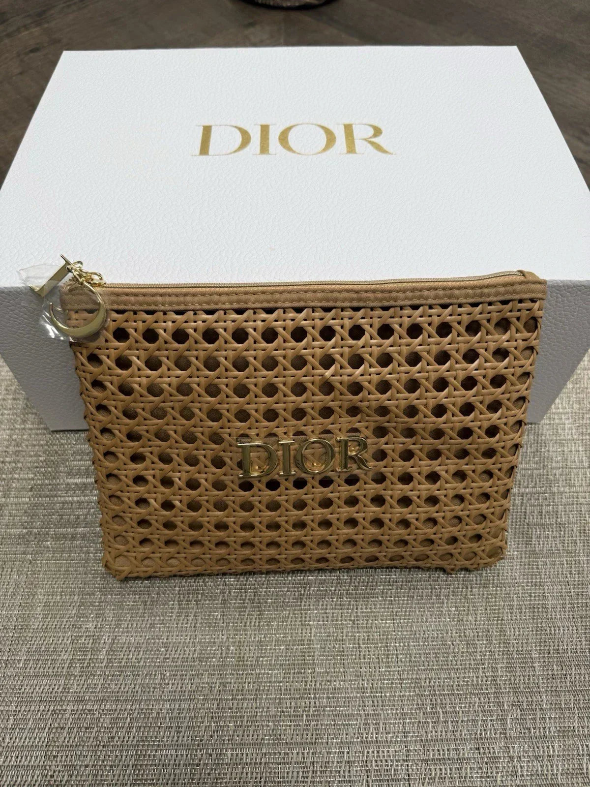 Dior Raffia Solar Pouch Limited Edition